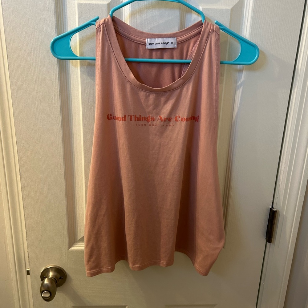 Burn boot camp tank top